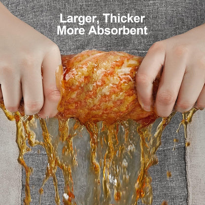 JOYMOOP 12 Pack Microfiber Cleaning Cloth, Larger Kitchen Towels, Dish Rags for Dish Drying Washing, Absorbent Streak Free Lint Free Rags for Cleaning - 11.81" x 15.75"