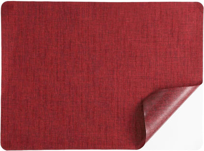 PATIKIL Linen Repair Patch, 8 x 11 Inch Self-Adhesive Linen Fabric Repair Patches for Sofa Couch Clothes Handbag Tents Car Seats Furniture, Red