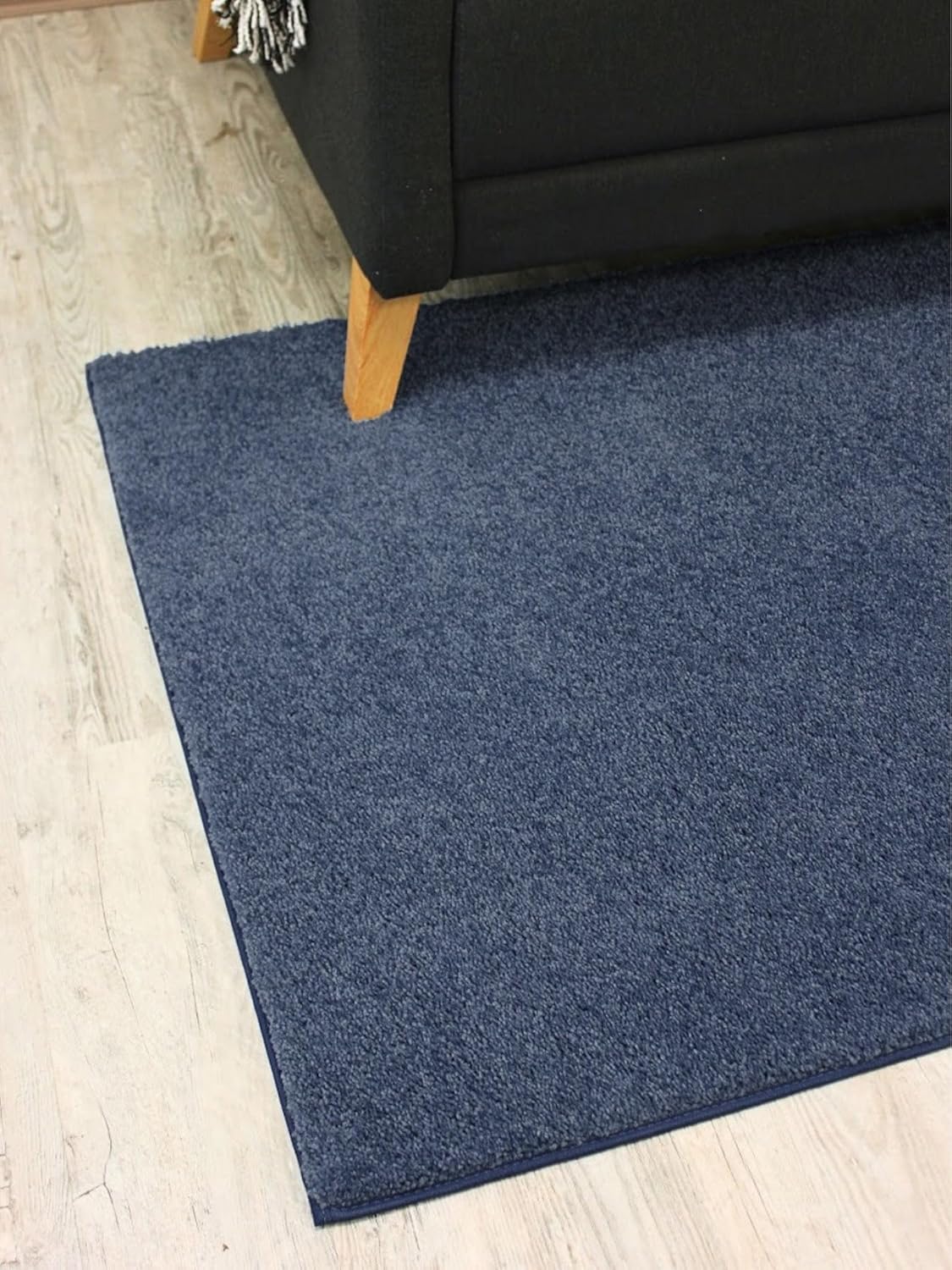 KOECKRITZ Soft and Colorful Kids Classroom Area Rugs (Passes Flammability Pill Test) Many Sizes and Bright Colors to Select from (10' x 10', Navy)