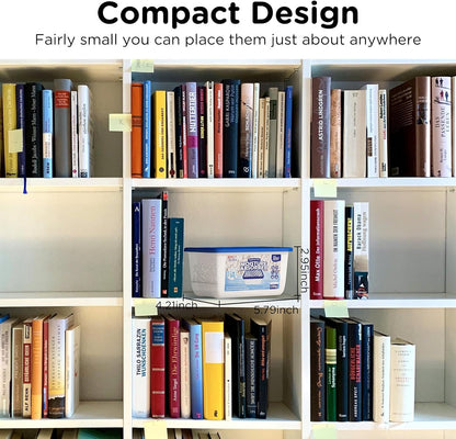 W&E Choice Moisture Absorbers, Portable Humidity Absorber Boxes for Your Bathroom, Closet & Car, Dehumidifier with Fragrance Free, 12 Pack