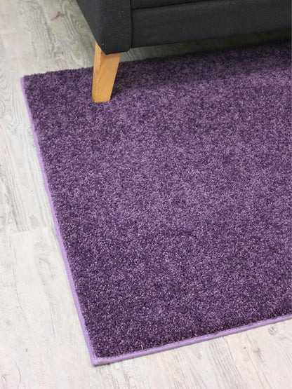 KOECKRITZ Soft and Colorful Kids Classroom Area Rugs (Passes Flammability Pill Test) Many Sizes and Bright Colors to Select from (11' x 11', Eggplant)