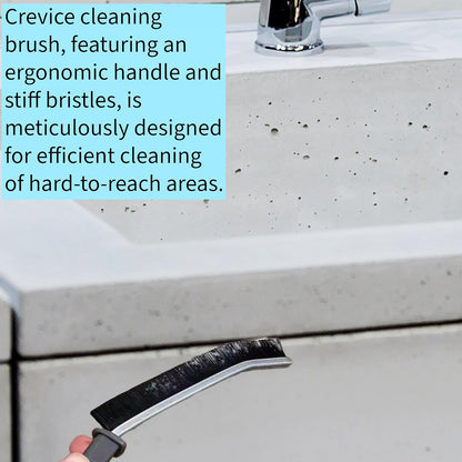 Elkanah Cleaning Brushes for Household use Small Cleaning Brushes for Small Spaces Sink Bathroom Deep Cleaning Supplies Set of 10