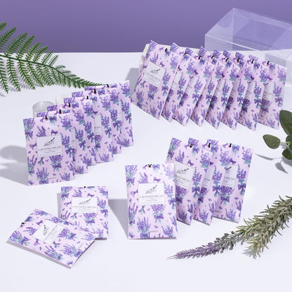 MYARO 20 Packs Fresh Lavender Sachets, Air Freshener for Drawer and Closet, Long-Lasting Sachets Bags Drawer deodorizers Fresh Scents, Home Fragrance for Lover