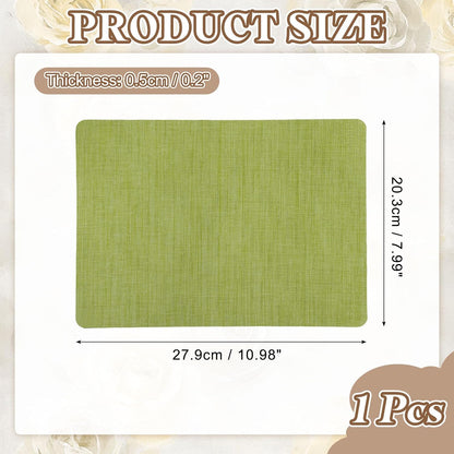 PATIKIL Linen Repair Patch, 8 x 11 Inch Self-Adhesive Linen Fabric Repair Patches for Sofa Couch Clothes Handbag Tents Car Seats Furniture, Grass Green