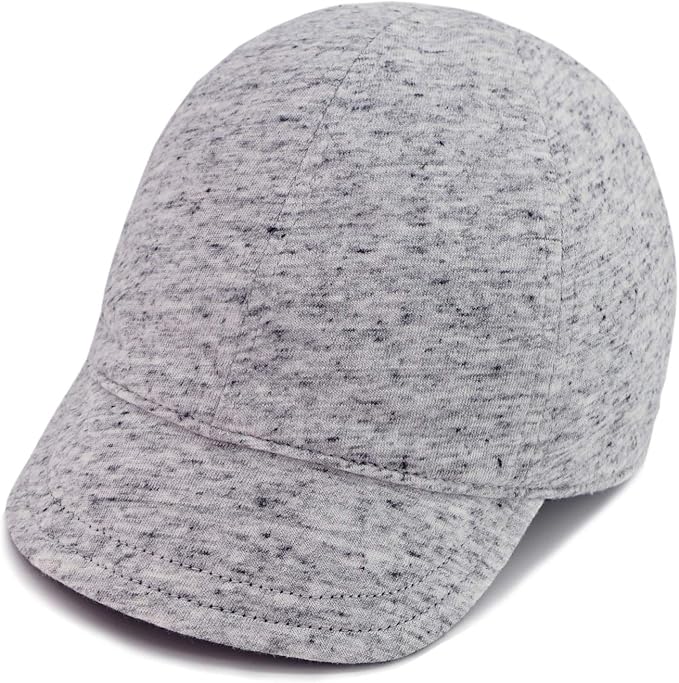 Keepersheep Baby Reversible Baseball Cap Infant Sun Hat, Cotton Knit Soft Brim for Infant Toddler, Summer Outdoor Unisex