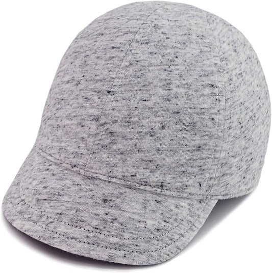 Keepersheep Baby Reversible Baseball Cap Infant Sun Hat, Cotton Knit Soft Brim for Infant Toddler, Summer Outdoor Unisex