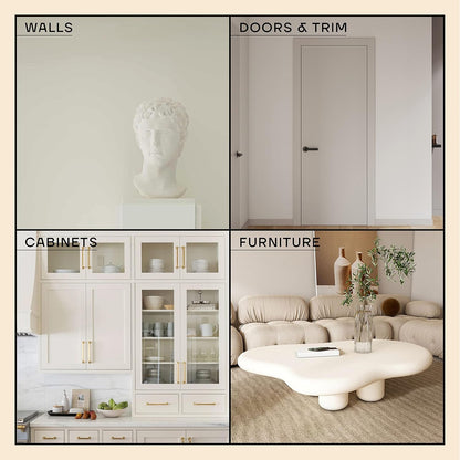 soto White Paint Touch Up, Multi-Surface, Matte Finish (No. 04 White Haze) — 10 Milliliters of Scratch Repair for Furniture, Walls, Cabinets, Trim, Doors, Indoor/Outdoor