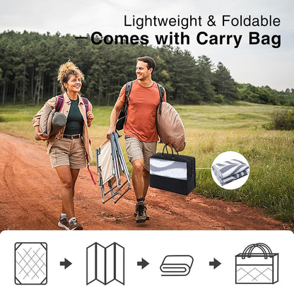 OLANLY Waterproof Outdoor Rug 5x8 ft, Reversible Outdoor Plastic Straw Rug with Leaf Pattern, RV Mat, Indoor Outdoor Carpet for Patio, Camping, Balcony, Deck, Backyard, Grey & White