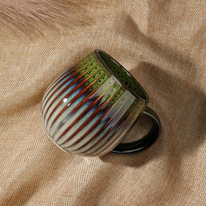 CosyCorner Ceramic Coffee Mugs Set, 17 oz Large Coffee Cups for Home and Office, Ceramic Cup for Coffee & Tea（B×4 pcs）