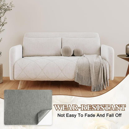 PATIKIL Linen Repair Patch, 8 x 11 Inch Self-Adhesive Linen Fabric Repair Patches for Sofa Couch Clothes Handbag Tents Car Seats Furniture, Medium Gray