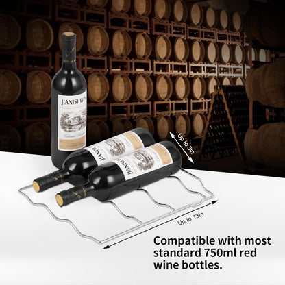 Wine Cooler Refrigerator 18 Bottles, Small Wine Fridge Mini Wine Fridge Countertop with Glass Door Wine Cellars for Red Wine, Champagne, Dry White Wine, Sparkling Wines