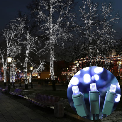 60 Count Cool White -String Lights - LED Christmas Lights, Mini led Lights for Indoor Outdoor Home Holiday Party Wedding Independence Day Decoration