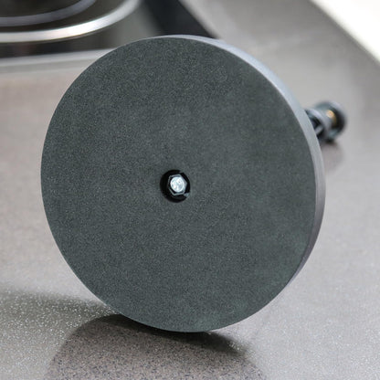 Paper Towel Holder Countertop, Standing Paper Towel Dispenser, Countertop Tabletop Non-Slip Kitchen Paper Towel Holder, Easy Tear Paper roll Holder Stand with Ratchet System