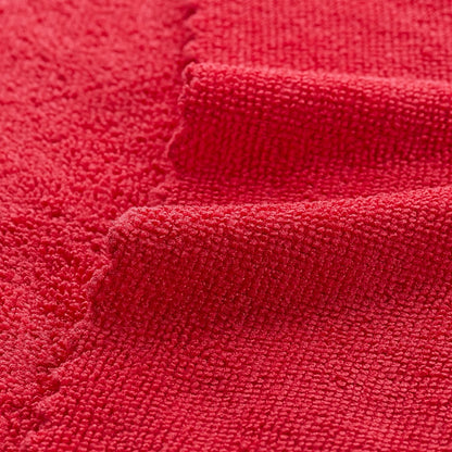 Arkwright Smart Rags in Box - (Pack of 50) Lint Free Microfiber Cleaning Cloth, Scratch & Streak-Free, Dispensable Wash Towels for Cars, Window Glass, and Auto Shop, 12 x 12 in, Red