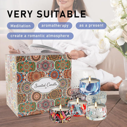 36 Pack Scented Candles Set for Home, Relaxing Stress Relief, Aromatherapy - Natural Soy Wax and Fragrance - Gifts for Women, Mom, Best Friend, Wife, Birthday