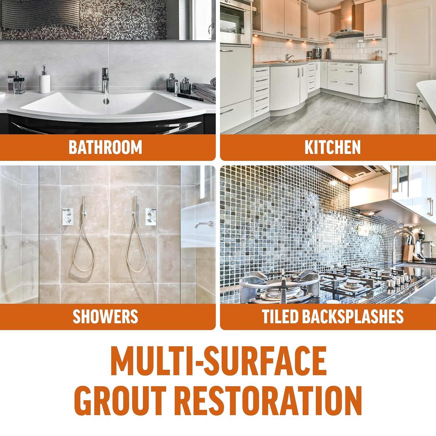 Grout Pen Light Beige – Tile Grout Colorant & Sealer Pen for Bathroom, Kitchen & Shower – Water-Based, Low Odor, Quick Dry, Easy DIY Grout Repair & Touch Ups