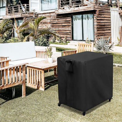 Kingling Outdoor Table Cover for Patio Cart Table, Waterproof Outdoor Grill Prep Table Cover Prep Cart Table Cover - 32" L x 27" W x 30" H