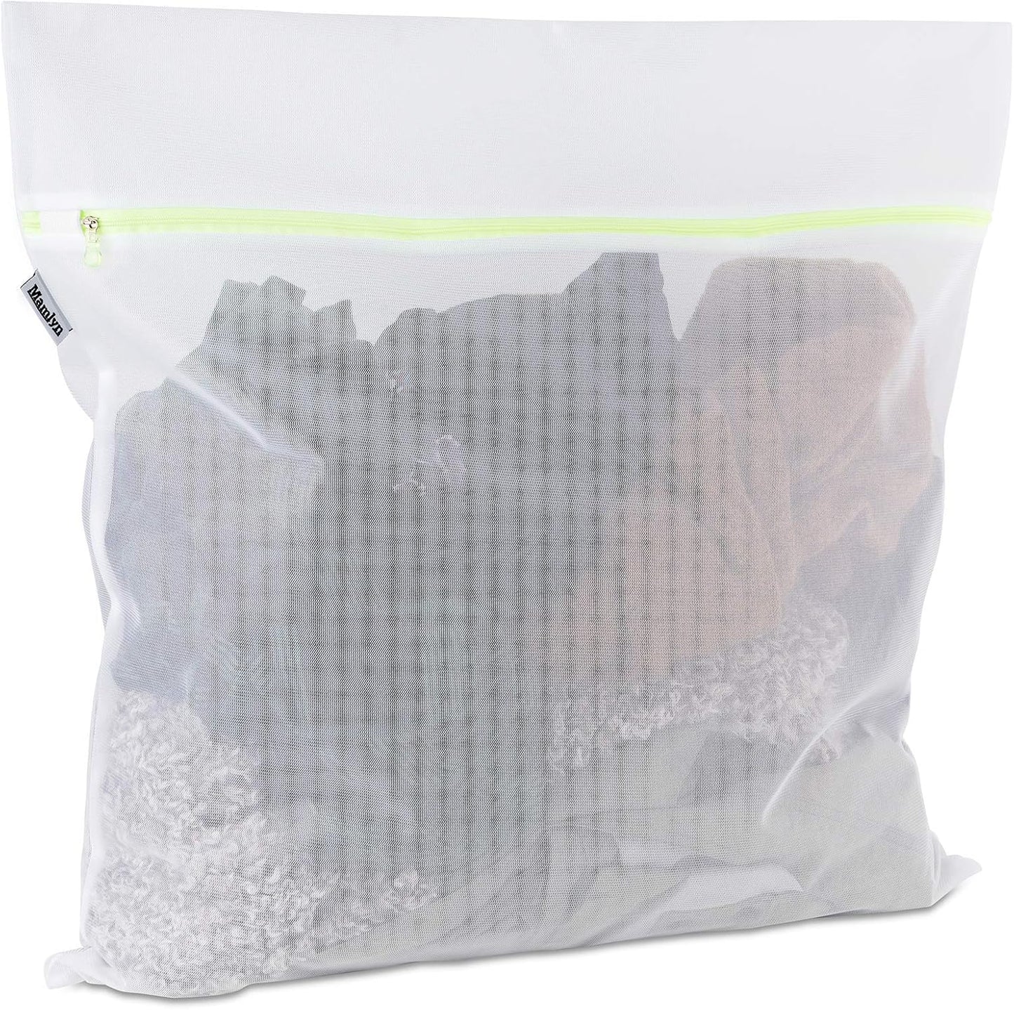 Mesh Laundry Bag for Delicates, Wash Bag for Underwear and Lingerie, Makeup Organizer Bag (1 Large)