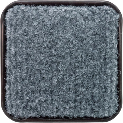 softtouch 1 3/4" Square Carpeted Bottom Furniture Caster Cups, Protect Hardwood Floors, Brown/Grey (12 Pack), 4292495N