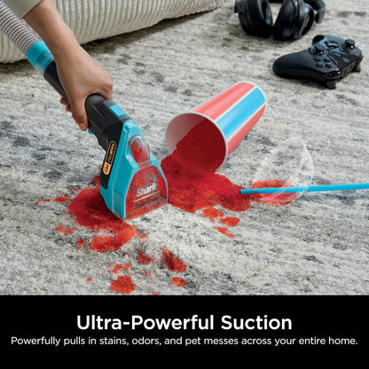 Shark StainStriker HairPro Portable Carpet, Upholstery & Area Rug Cleaner with Pet Mess & Hair Tools, Self-Cleaning, Perfect for Pets & Car Interiors, 4 Cleaning Tools & Pet Solution, Copper, PX251