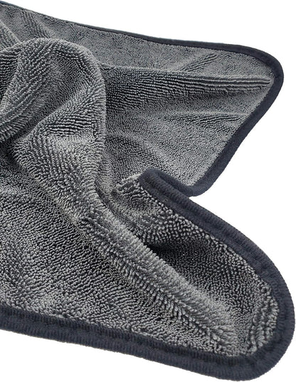 SOFTBATFY Microfiber Car Drying Towel, Shiny Bath Drying Towel Shower Cubicles Cloth for Water Removal in Shower and Bathroom (20x24inches*2pack)