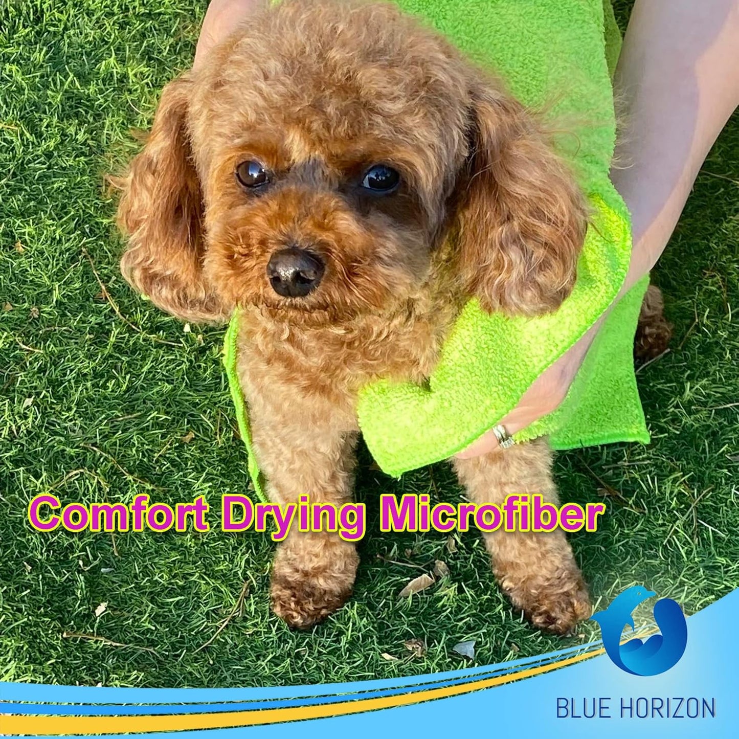 Large Microfiber Cleaning Towels, 36-Pack, Ultra Soft Plush Washcloth Rag, Professional Grade Premium Detailing Cleaning Cloths for Car, Household and Commercial (Sky Blue, 16" X 16")