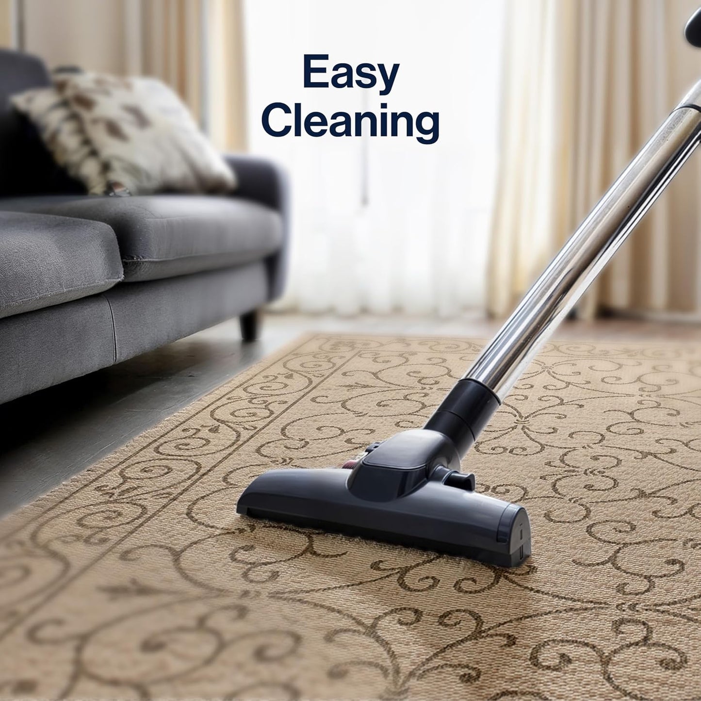 JONATHAN Y Vintage Filigree Indoor Outdoor Area Rug 4X6 Beige/Brown, Charleston Textured Weave for Backyard, Patio, Porch, Easy-Cleaning, High Traffic, Pet-Friendly, Non-Shedding (SMB106A-4)