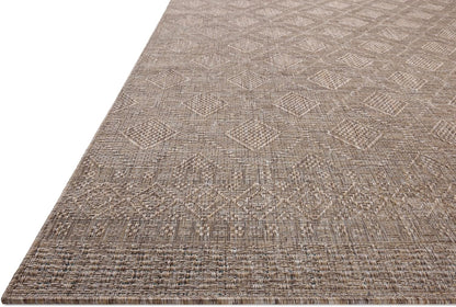 Loloi Amber Lewis Topanga Collection TOP-06 Natural/Mist 5'-3" x 7'-6" Indoor/Outdoor Area Rug