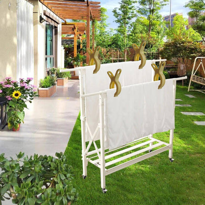 Plastic Clothes Pins Spring Clips Heavy Duty Laundry Clothespins Beach Towel Clips Clothes Pins Air-Drying Clothing Pin ，Set of 8 (Yellow)