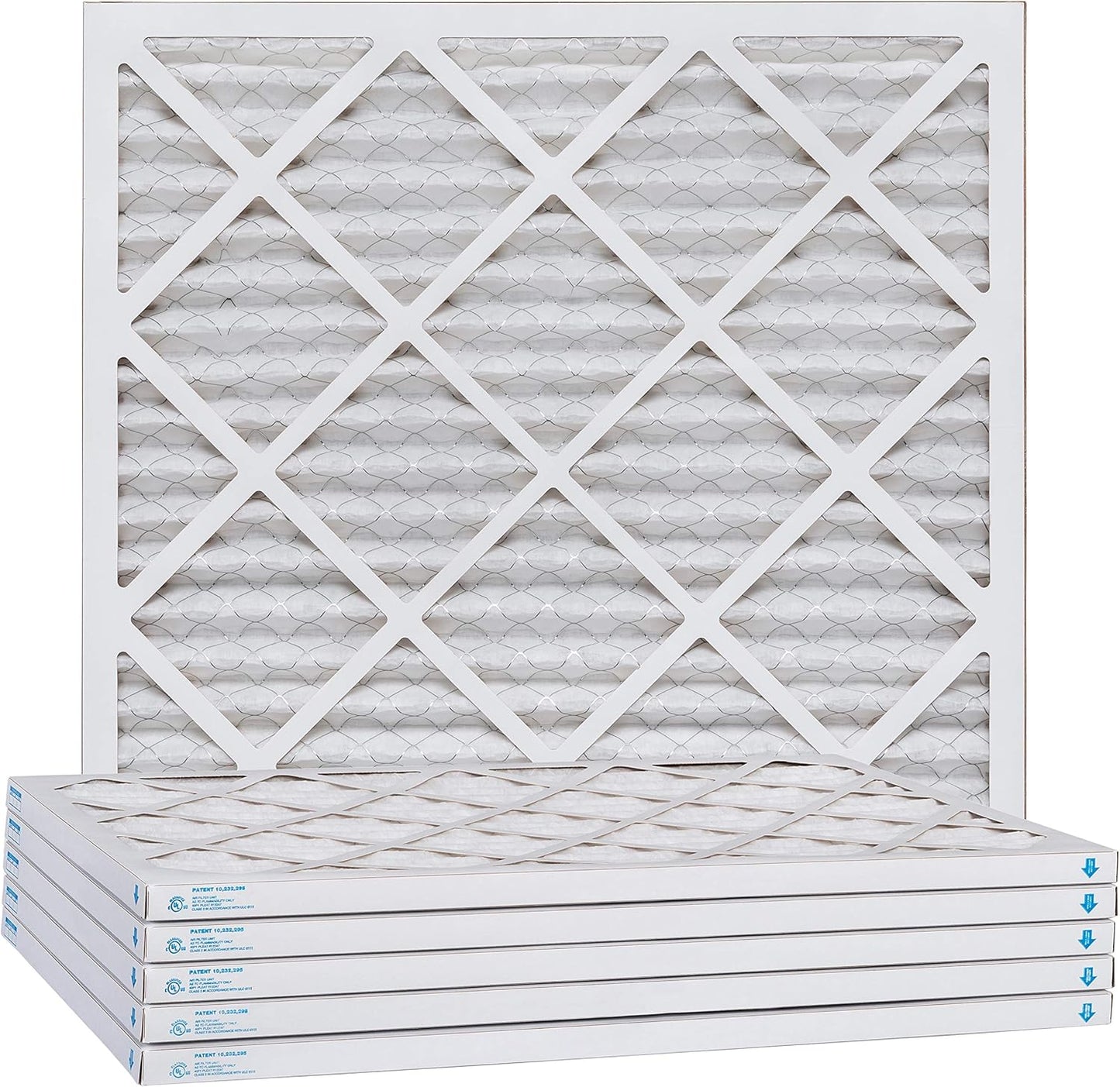 Aerostar 10x10x1 MERV 11, Pleated Air Filter, 10 x 10 x 1, Box of 6, Made in the USA