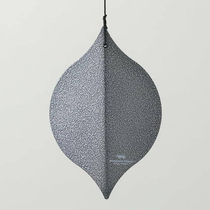 Woodstock Chimes Heroic Windbell Wind Chime for Outside 40" Large Silver,Deep Tone Sound, Outdoor Decor for Patio, Porch, Garden HWLAS