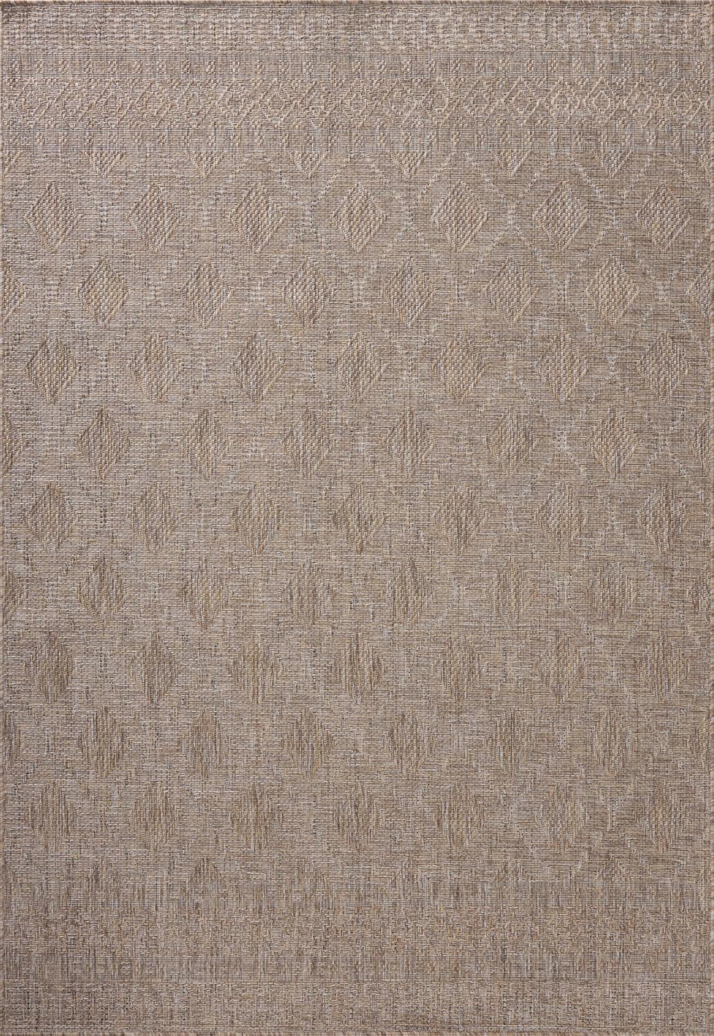 Loloi Amber Lewis Topanga Collection TOP-06 Natural/Mist 2'-3" x 3'-9" Indoor/Outdoor Area Rug