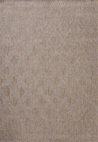 Loloi Amber Lewis Topanga Collection TOP-06 Natural/Mist 2'-3" x 3'-9" Indoor/Outdoor Area Rug